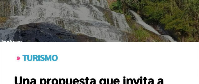 Una propuesta que invita a descubrir la selva misionera a través de trekking y contemplación